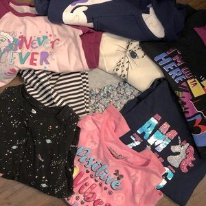 Bundle of toddler girl play clothes size 4t